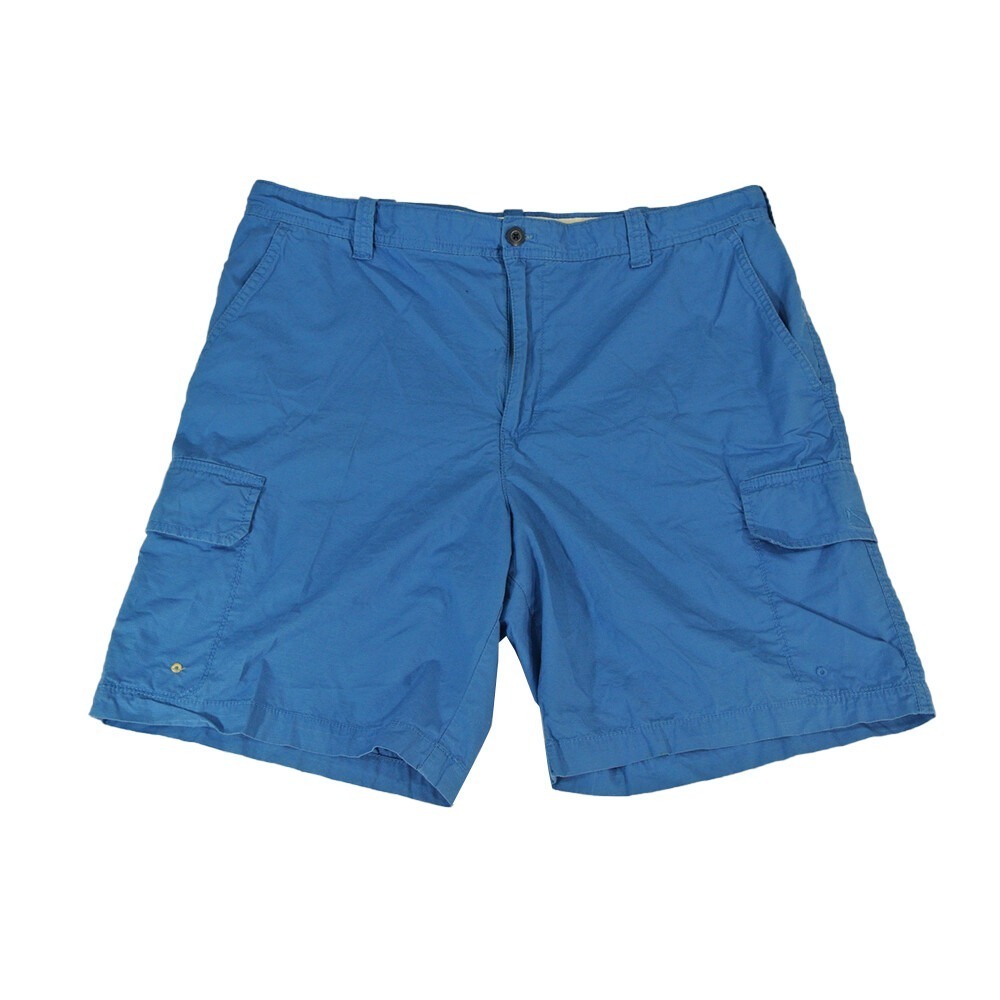 Izod cargo hiking shorts men's 38 x 9 blue lightweight outdoor